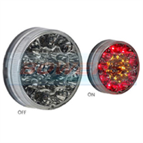 Sim 3188 12v/24v 90mm Round LED Combination Rear Lamp/Light